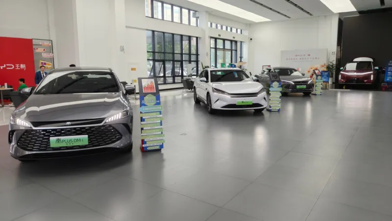 Elektroautos erreichen 62,9 % Marktanteil in China im Mai 2026