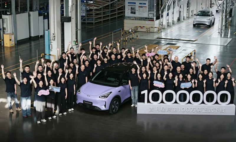 Geely EX2: Eine Million Einheiten nach zwei Jahren